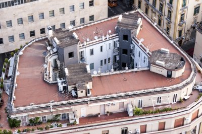 나폴리 시내 건물과 옥상 13