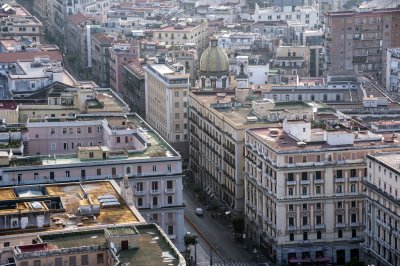 나폴리 시내 건물과 옥상 16