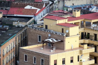 나폴리 시내 건물과 옥상 19