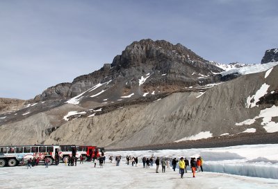 컬럼비아 아이스필드 빙하체험 - 빙하 05