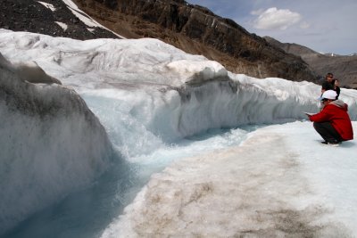 컬럼비아 아이스필드 빙하체험 - 빙하 09