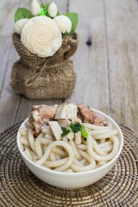 베트남의 돼지갈비를 곁들인 쌀국수 04