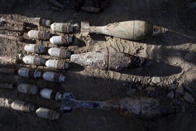 아프간 고고학 유적지의 지뢰 제거 작업 03