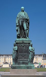 카를스루에의 칼 프리드리히 폰 바덴 동상 04