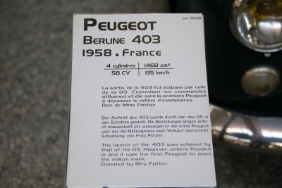 1958년형 푸조 베를린 403 09