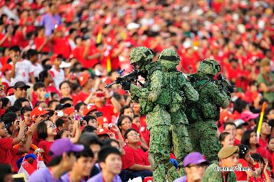 싱가포르 독립기념일 퍼레이드 안전요원들 06