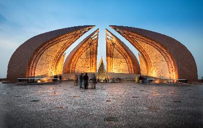 파키스탄 기념물의 야경 04