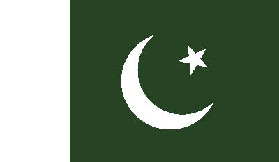 파키스탄의 국기와 지도 04