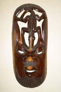 Zulu족 전통 가면 09
