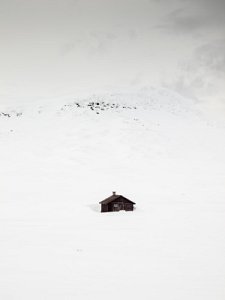 가우스달 산의 겨울 풍경 05