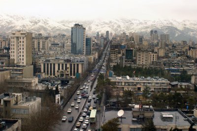 테헤란의 거리 풍경_건물, 버드뷰 02