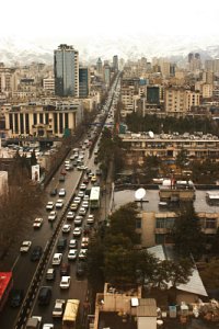 테헤란의 거리 풍경_건물, 버드뷰 12