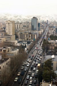 테헤란의 거리 풍경_건물, 버드뷰 13