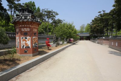 월미공원 전통정원 아미산굴뚝 05