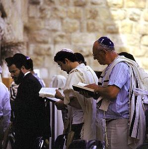 기도서를 읽는 유대인