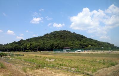 긴테쓰 오사카 선, 츠역행 열차 바깥 풍경 04