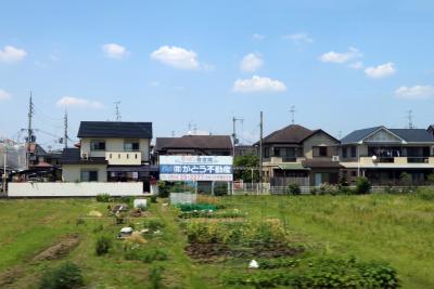 긴테쓰 오사카 선, 츠역행 열차 바깥 풍경 09