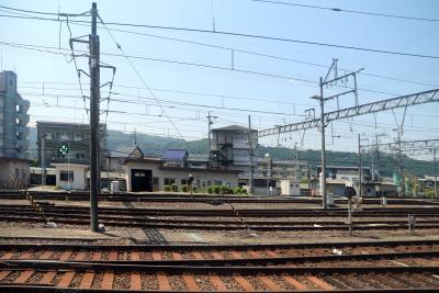긴테쓰 오사카 선, 츠역행 열차 바깥 풍경  14