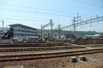 긴테쓰 오사카 선, 츠역행 열차 바깥 풍경  15
