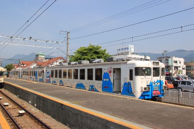 가와구치코역 후지쿄코 열차 08