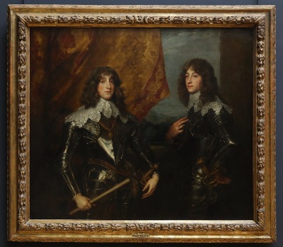 팔라티나의 왕자 샤를-루이 1세의 초상, 선거후와 그의 형제 로베르 01