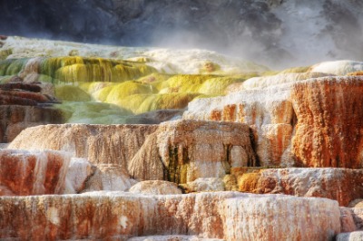 옐로우스톤국립공원 맘모스핫스프링 테라스 Yellowstone NP Mammoth Hot Springs Terraces | United  States > Wyoming > Park 미국 > 와이오밍 > 파크 | 두피디아 포토커뮤니티