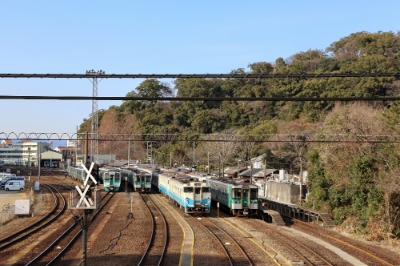 도쿠시마역 철로 05