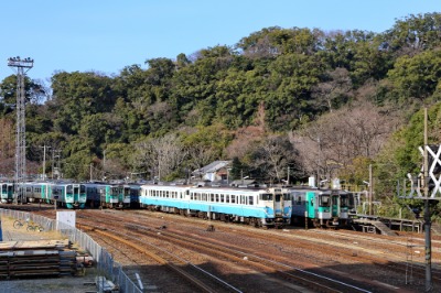 도쿠시마역 철로 07