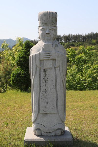 국당 박흥생 묘소 문인석 18