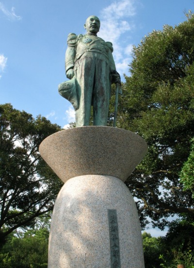 다가야마 공원, 도고 헤이하치로 동상 06