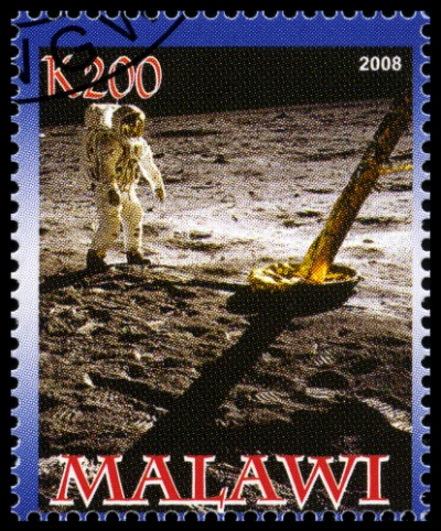 말라위 아폴로11호 기념우표 03