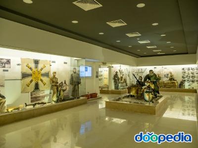 알라메인 전쟁 박물관 내부 전시장 전경(독일관)