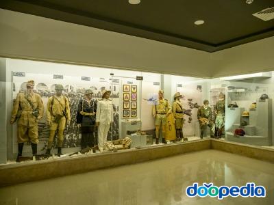알라메인 전쟁 박물관 내부 전시장 전경