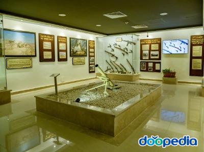알라메인 전쟁 박물관 내부 전시장 전경