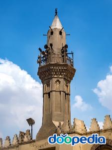 아므르 이븐 알-아스 모스크 외부 전경(탑)