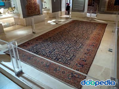 이슬람 미술 박물관 내부 전경 (Textiles & Carpets 전시실)