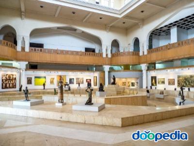 현대 이집트 미술 박물관 내부 전경
