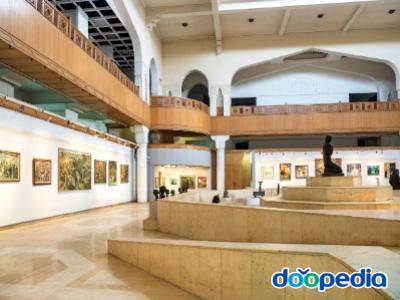 현대 이집트 미술 박물관 내부 전경