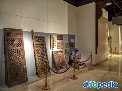 이집트 국립 문명 박물관 내부 전경(2층 전시관)