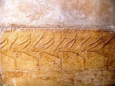 사카라 피라미드 내부 벽화 (춤추는 이집트인) 10