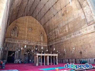 술탄하산 모스크 내부 전경