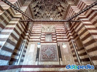 술탄하산 모스크 내부 전경
