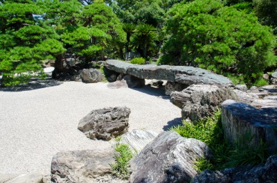 구 도쿠시마성 오모테고텐 정원(명승) 09
