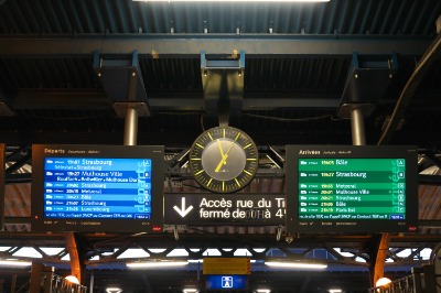 SNCF 콜마르 역 플랫폼 야경 03