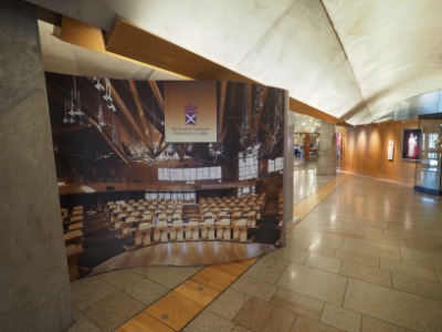 스코틀랜드 국회의사당의 내부 11