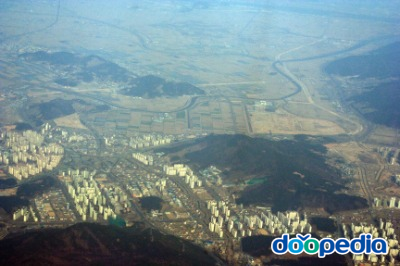 김해국제공항 착륙  