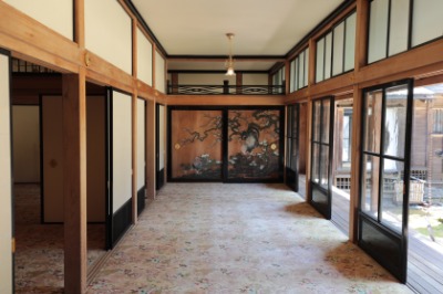 닛코 다모자와 고요테이 기념공원, 건물 내부 01
