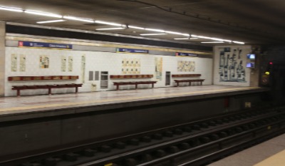 리스본 지하철 01