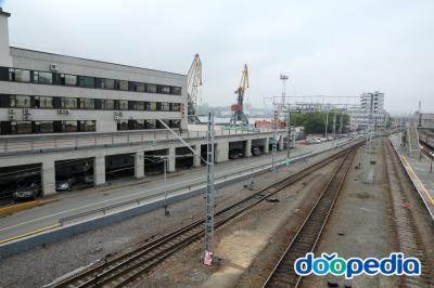 블라디보스토크 기차역 플랫폼