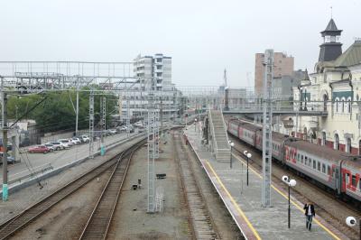 블라디보스토크 기차역 플랫폼 05
